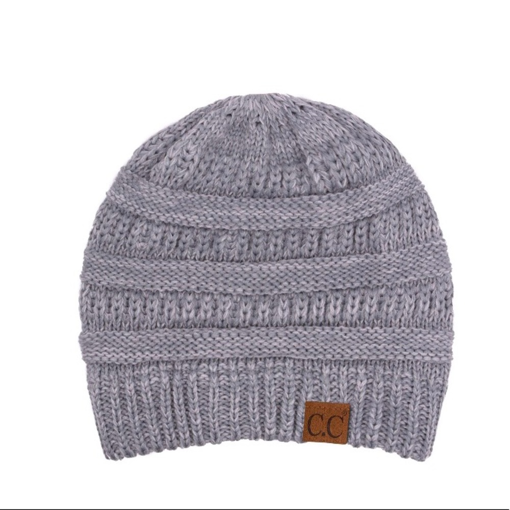 C.C. Chunky Cable Knit Beanie